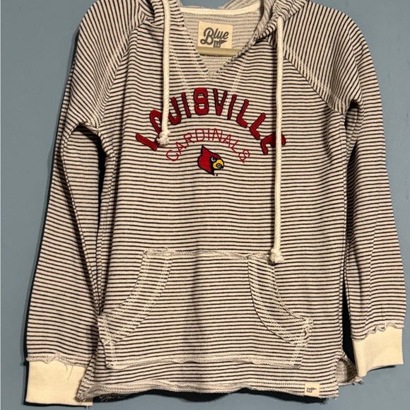 SELLING TOP LOUISVILLE CARDINALS FOR WOMEN SIZE SMALL COLOR BLACK/GRAY BNWT - Picture 10 of 14